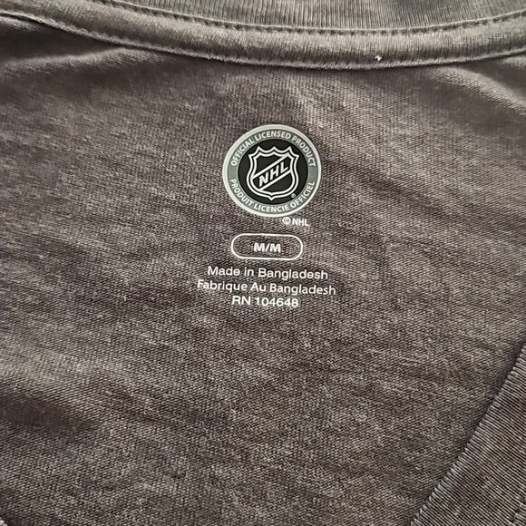 NHL Women's Hockey Logo Toronto Maple Leaf T-Shirt Medium Gray - Picture 7 of 16